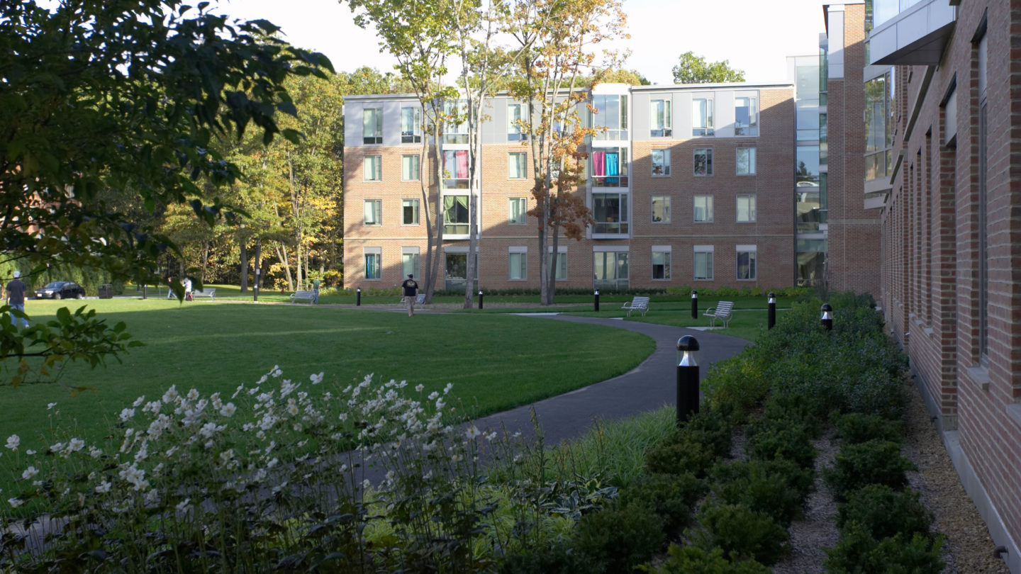 Westfield State College, New Hall - Wagner Hodgson Landscape Architecture