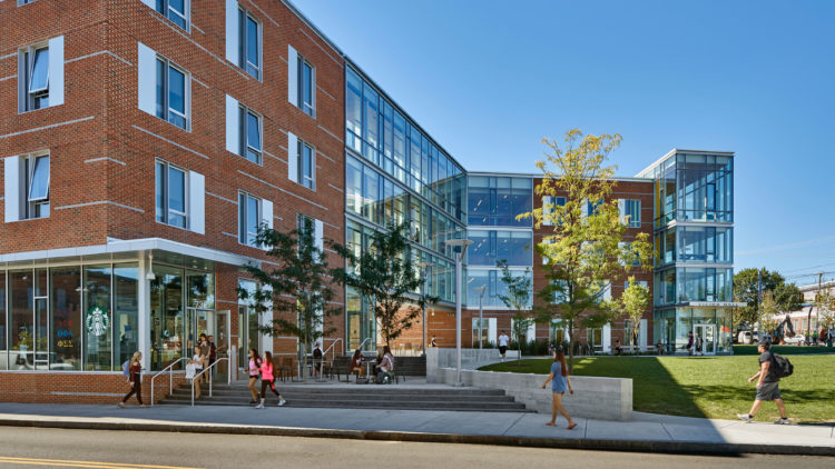 Salem State University Viking Hall - Wagner Hodgson Landscape Architecture