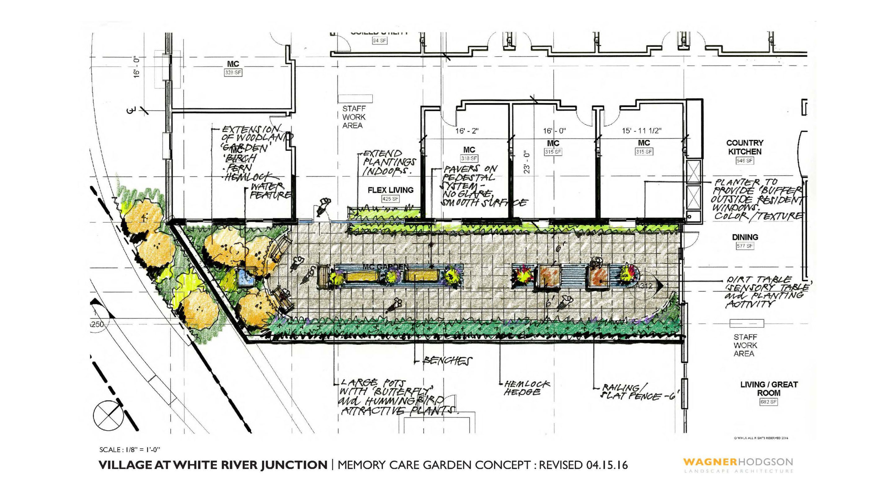 Village At White River Junction Wagner Hodgson Landscape Architecture