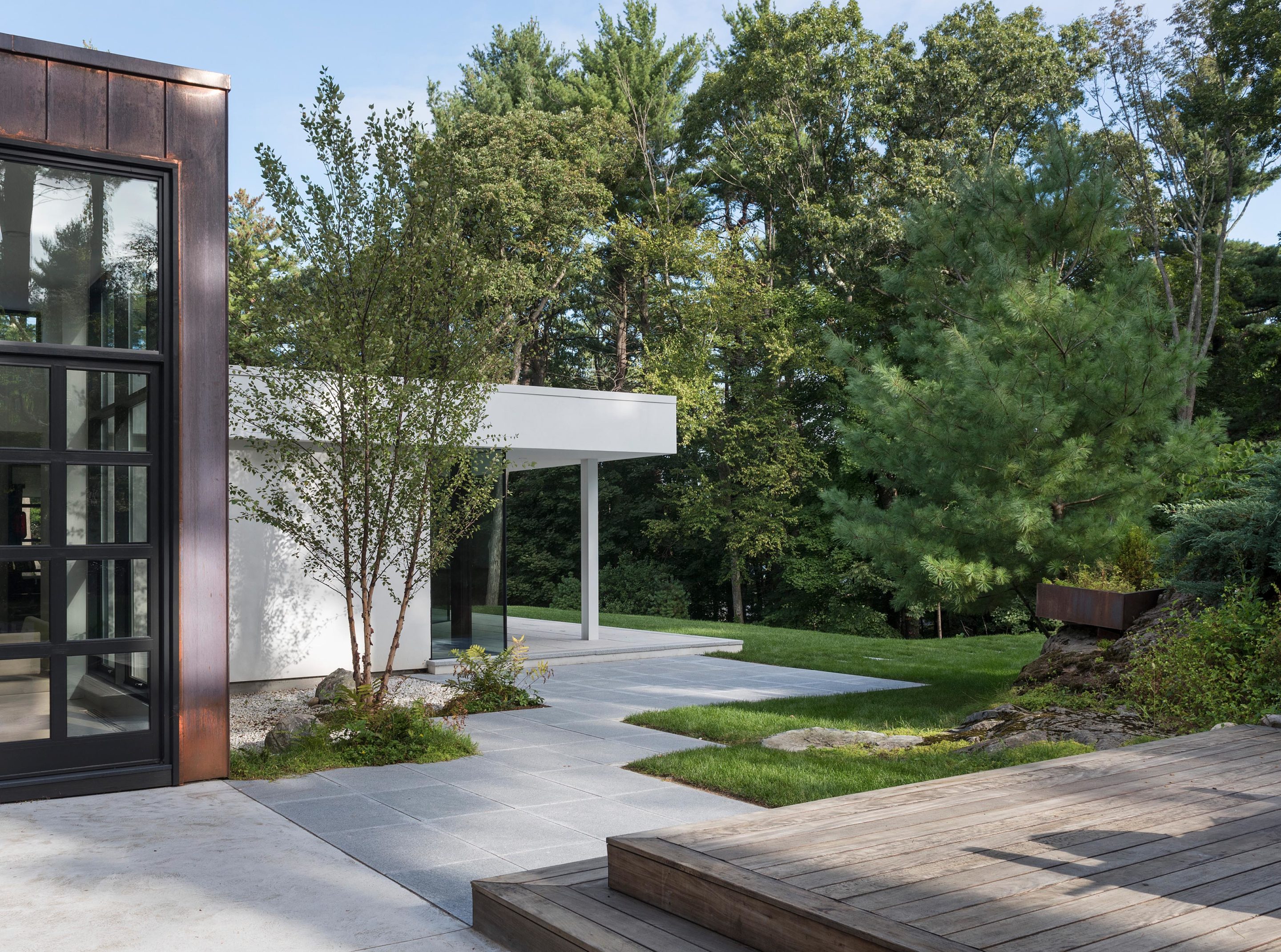 Glass Modern - Wagner Hodgson Landscape Architecture